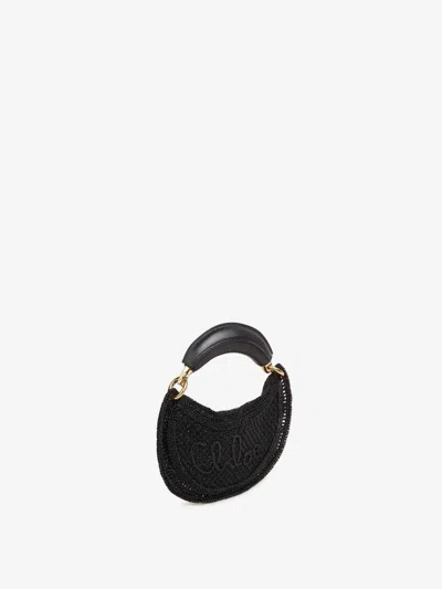 Chloé Summer Banana Bag In Black