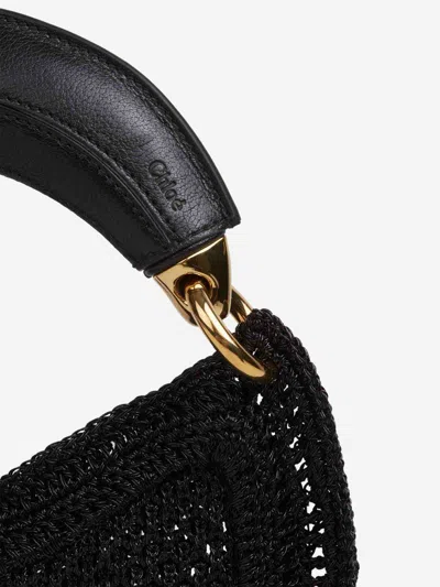 Chloé Summer Banana Bag In Black