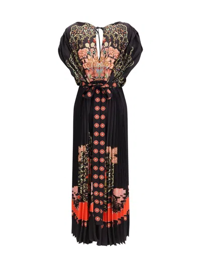 La Doublej Multicolor Polyester Casual Dress In Multi