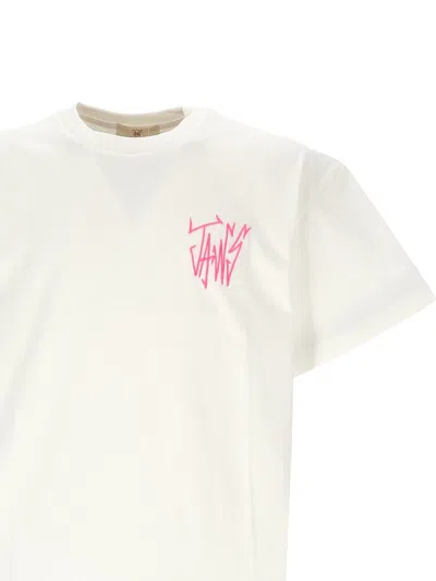 Jaws Logo-print T-shirt In White