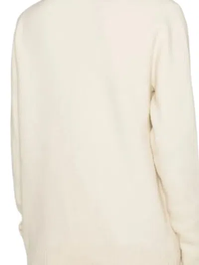 Jil Sander Sweaters In White