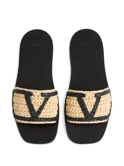 Valentino Garavani Sandals In Black