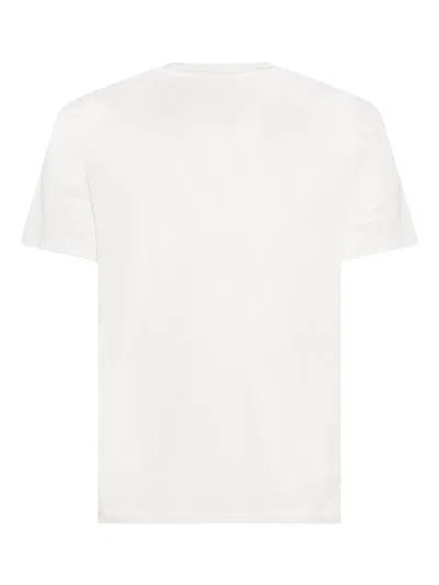 Tom Ford Lyocell Cotton Short Sleeve Crewneck T-shirt White
