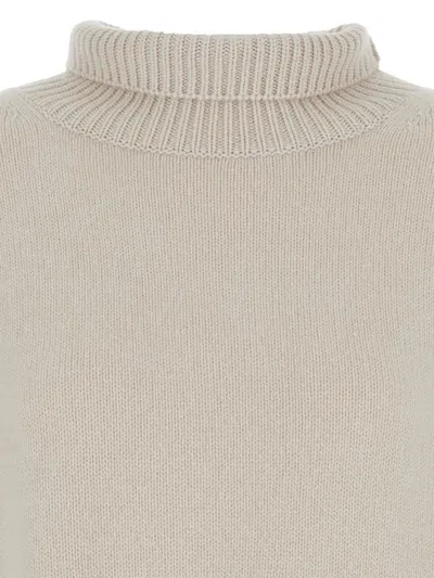 Soft Goat Sweaters In Neutral