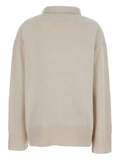 Soft Goat Sweaters In Neutral