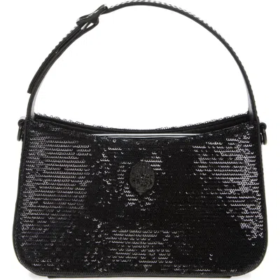 Kurt Geiger London Mini Bond Embellished Shoulder Bag In Black
