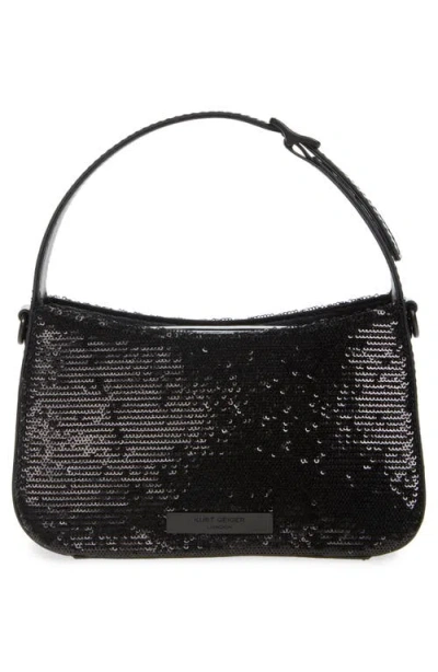 Kurt Geiger London Mini Bond Embellished Shoulder Bag In Black