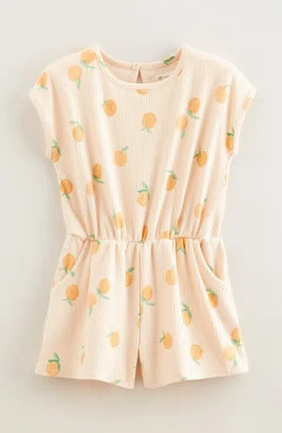 Tucker + Tate Kids' Print Rib Romper In Multi