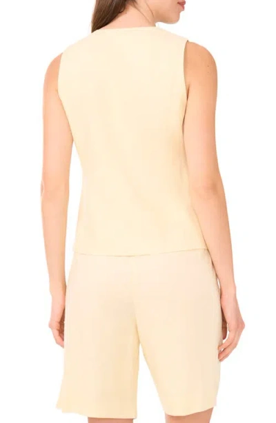 Halogen ® Linen Blend Vest In Neutral