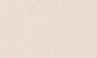 Renee C Long Sleeve Ribbed Top In Neutral