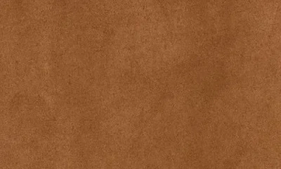 Renee C Faux Suede Sleeveless Top In Brown