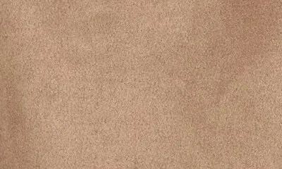 Renee C Faux Suede Sleeveless Top In Brown