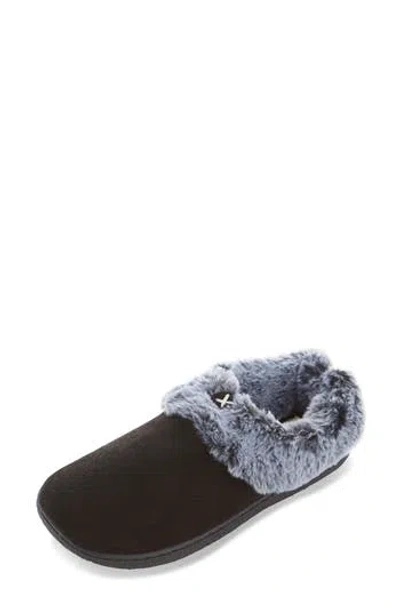 Floopi Slipper With Faux Fur Trim In Multi