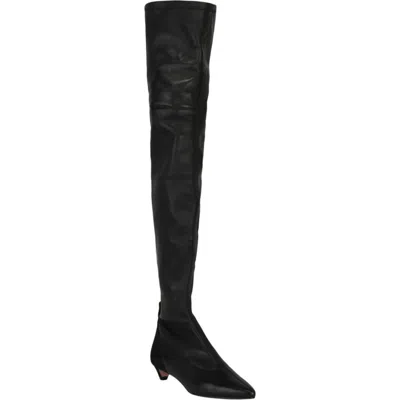 Givenchy Over-the-knee Kitten Heel Boot In Multi