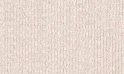 Renee C Button Detail Ribbed Top In Neutral