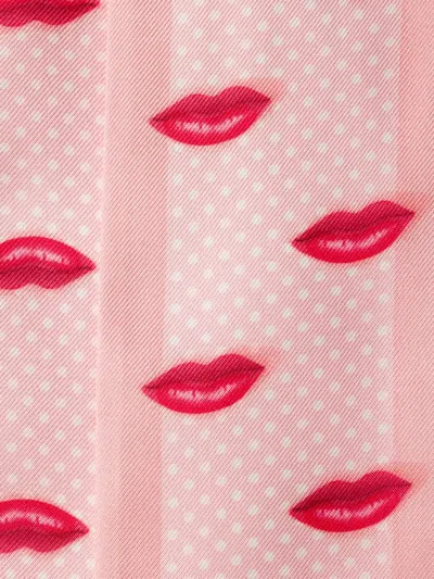 Prada プリント スカーフ In Pink