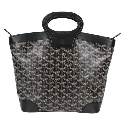 Pre-owned Goyard Beluga Bag Coated Canvas Black Canvas Bag ()