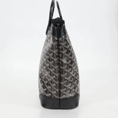 Pre-owned Goyard Beluga Bag Coated Canvas Black Canvas Bag ()