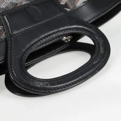 Pre-owned Goyard Beluga Bag Coated Canvas Black Canvas Bag ()