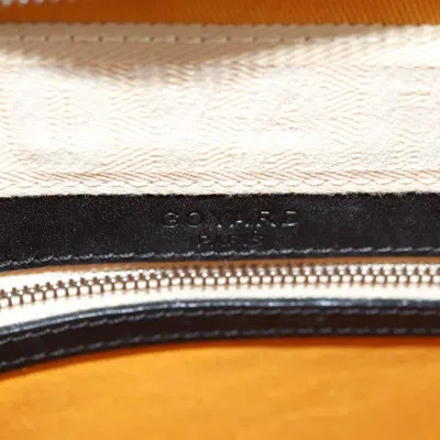 Pre-owned Goyard Beluga Bag Coated Canvas Black Canvas Bag ()