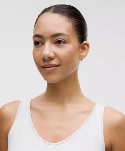Lululemon Becalm V-neck Tank Top In White