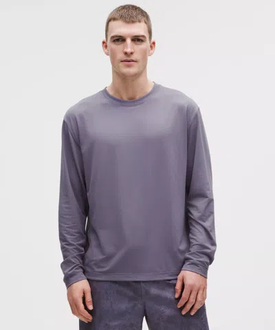 Lululemon Easyset Training Long-sleeve Shirt In Purple