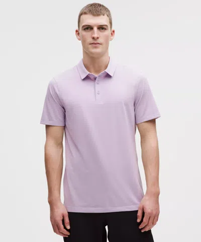 Lululemon Evolution Short-sleeve Polo Shirt In Purple