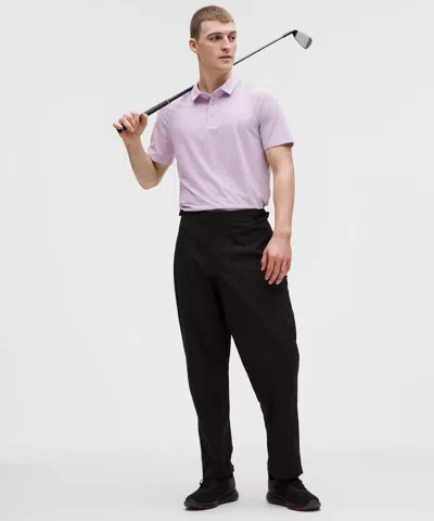 Lululemon Evolution Short-sleeve Polo Shirt In Purple