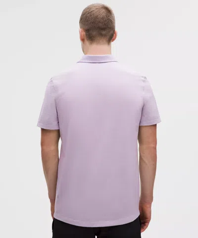Lululemon Evolution Short-sleeve Polo Shirt In Purple
