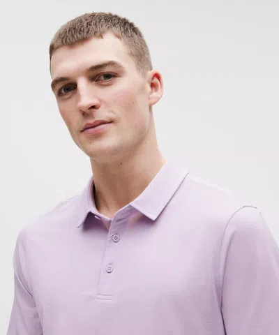 Lululemon Evolution Short-sleeve Polo Shirt In Purple