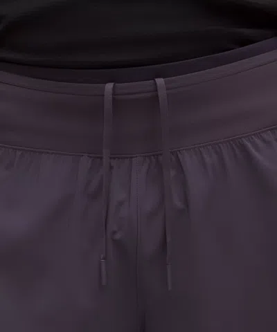 Lululemon Fast And Free Multi-pocket Running Short 5" In Gray