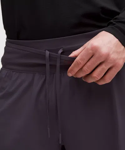 Lululemon Fast And Free Multi-pocket Running Short 5" In Gray