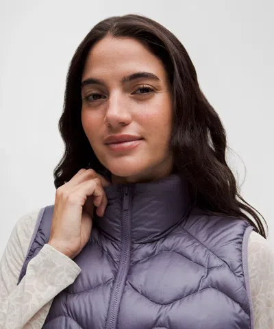Lululemon Women's Featherweight 900-down-fill Quilted Vest In Purple
