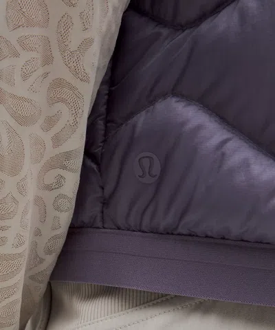 Lululemon Women's Featherweight 900-down-fill Quilted Vest In Purple