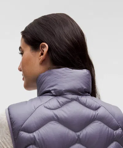 Lululemon Women's Featherweight 900-down-fill Quilted Vest In Purple