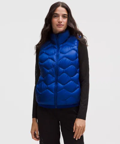 Lululemon Women's Featherweight 900-down-fill Quilted Vest In Blue
