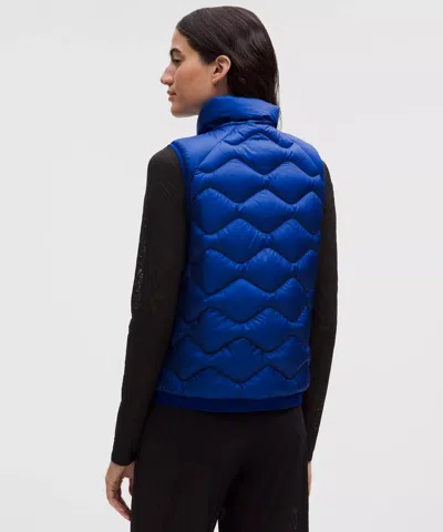 Lululemon Women's Featherweight 900-down-fill Quilted Vest In Blue