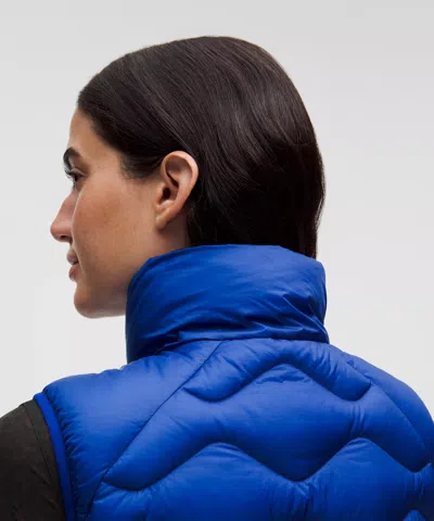 Lululemon Women's Featherweight 900-down-fill Quilted Vest In Blue
