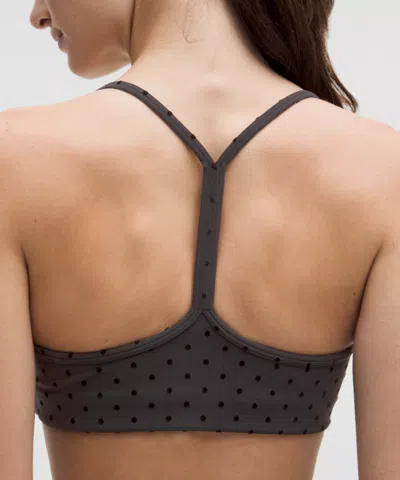 Lululemon Flow Y Bra Light Support, A/b Cup Evolve In Black