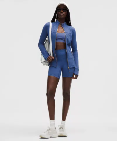 Lululemon Flow Y Bra Nulu In Blue