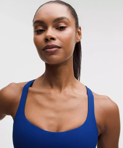 Lululemon Free To Be Bra - Wild In Blue