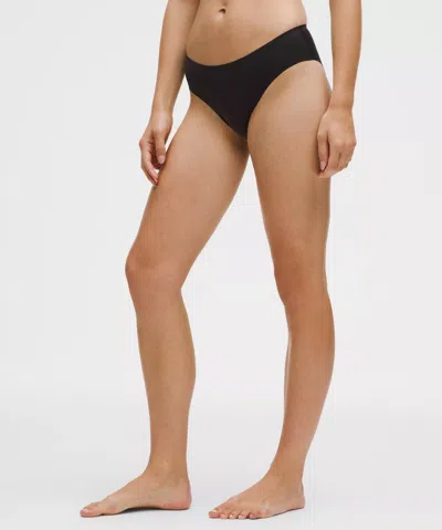 Lululemon Invisiwear Mid-rise Bikini Underwear In Brown