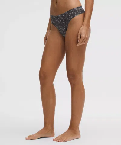 Lululemon Invisiwear Mid-rise Thong Underwear 3 Pack In Red