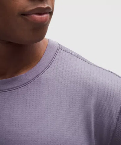 Lululemon Metal Vent Tech Relaxed-fit Short-sleeve Shirt In Purple