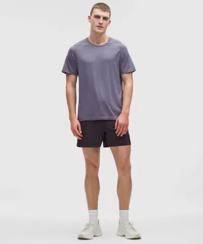 Lululemon Metal Vent Tech Short-sleeve Shirt In Purple