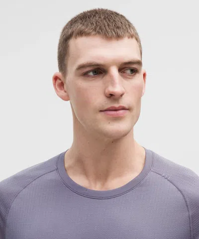 Lululemon Metal Vent Tech Short-sleeve Shirt In Purple