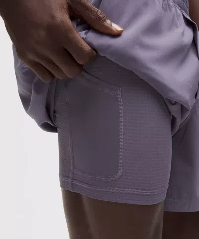 Lululemon Pace Breaker Lined Short 5" In Multi