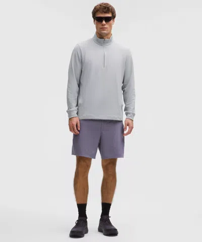 Lululemon Pace Breaker Lined Short 7" In Gray