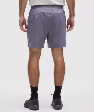 Lululemon Pace Breaker Lined Short 7" In Gray