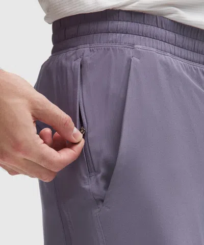 Lululemon Pace Breaker Lined Short 7" In Gray